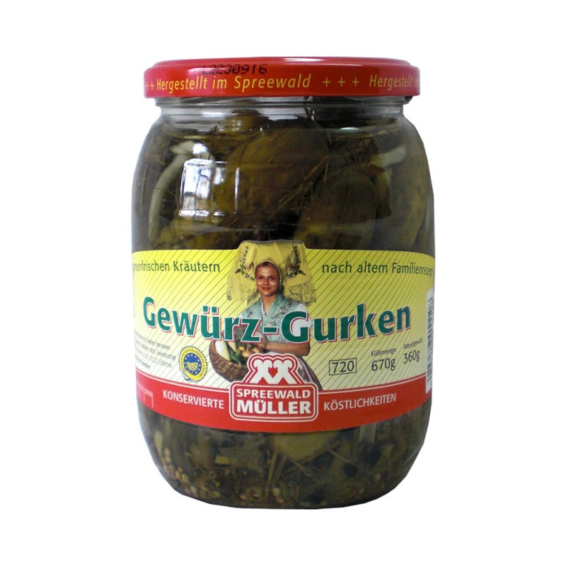 Spreewälder Gewürzgurken aus dem Spreewald