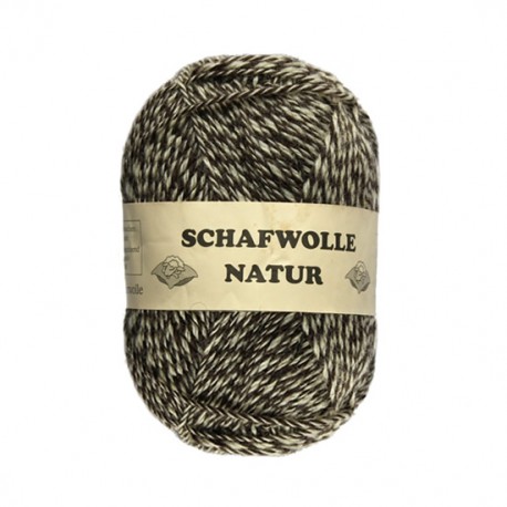 Schurwolle 100% Schafwolle grau 2f NS2