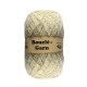 Schurwolle 100% Schafwolle Bouclegarn natur 2f NS3-4