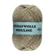 Schurwolle 100% Schafwolle Moulinee 3f NS3-4